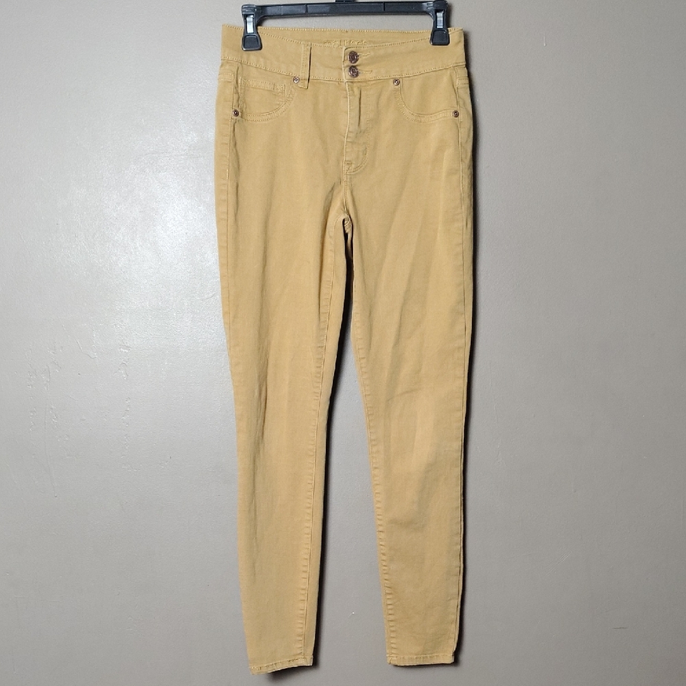 Maurices Dark Gold High Rise Jeggings Size XS - Picture 1 of 7
